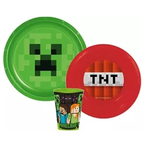 Minecraft gyerek étkészlet ajándékba