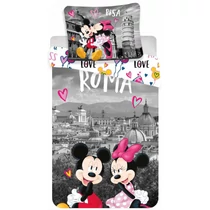 Mickey & Minnie Rome cotton bed linen