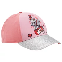 lányos Minecraft baseball sapka kutyával
