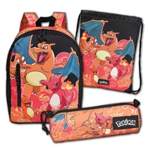 pokémon charmander iskolatáska szett