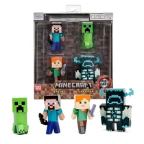 steve alex warden és creeper játékfigurák