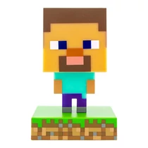 Minecraft Steve 3D Icon Lamp
