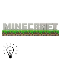 minecraft ajándék lámpa