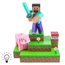 minecraft hangulatfény dioráma minecraftos ajándék