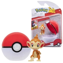 pokémon chimchar labda figura clip 'n' go