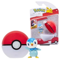 pokémon piplup labda figura clip 'n' go