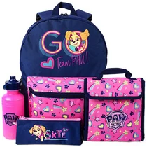 Mancs őrjáratos lányos iskolatáska szett