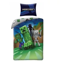 minecraft szörnyes ágynemű garnitúra gyerekeknek