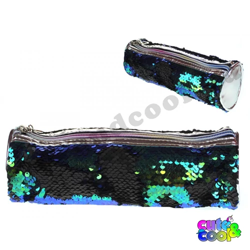 Simi flitteres tolltartó - kék-sötétzöld