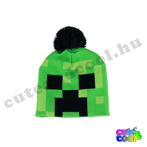 Minecraft bojtos gyerek sapka