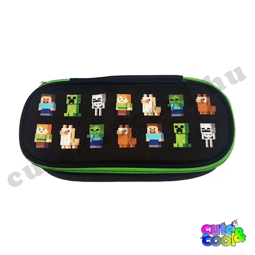 minecraft mintás tolltartó iskolásba