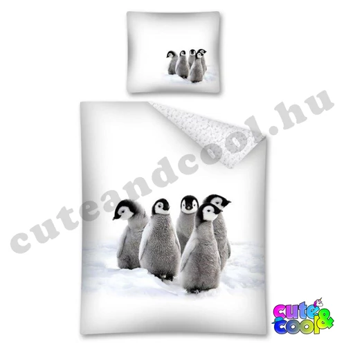 Pingvines ágyneműhuzat - Pamut