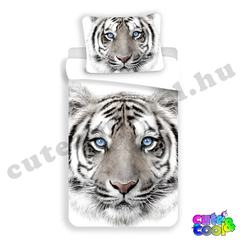 Tiger cotton bed linen