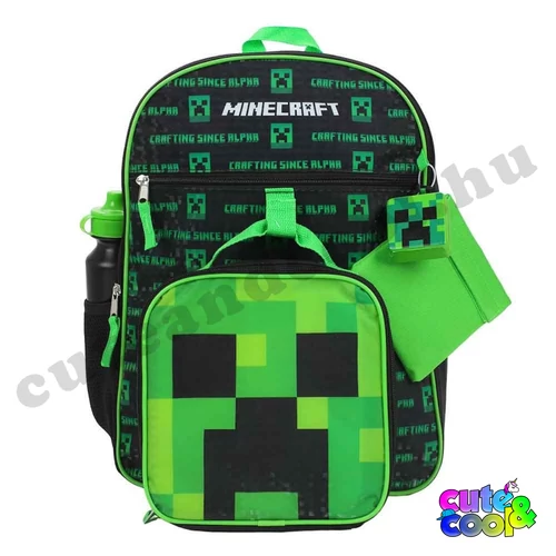 minecraft táska szett