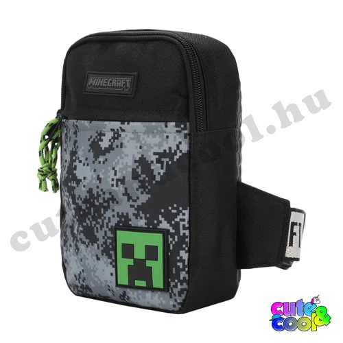 Minecraftos oldaltáska válltáska