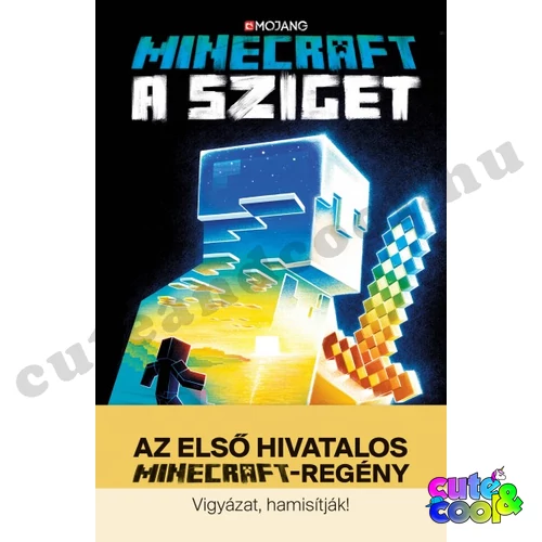 Minecraft - A Sziget - Könyv