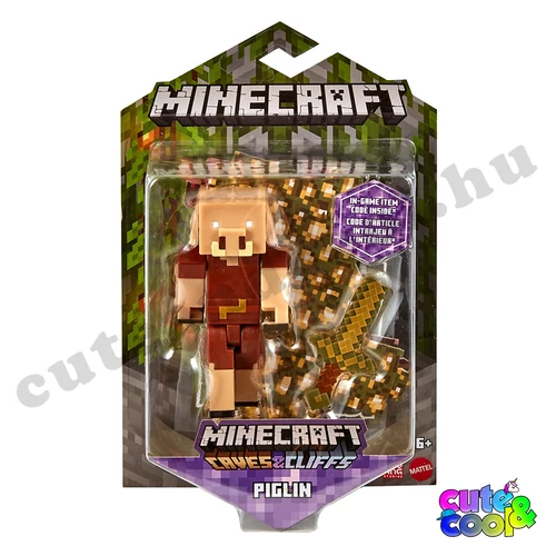 minecraft piglin játékfigura