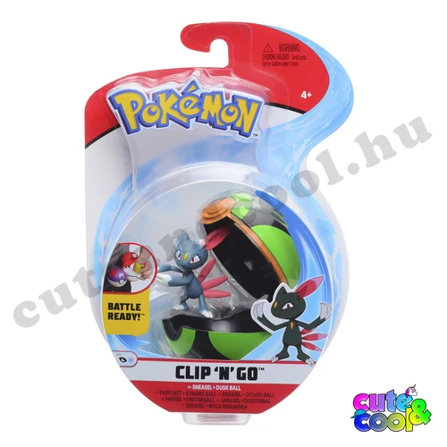 Pokémon figura pokélabdával
