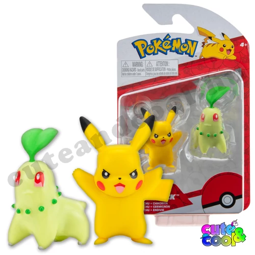 pikachu és chikorita