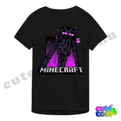 enderman póló minecraftosoknak