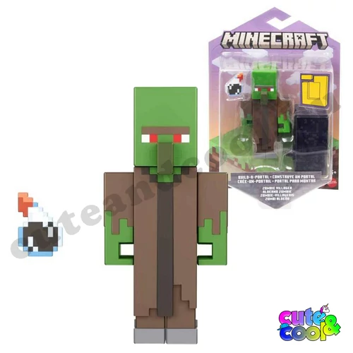 minecraft műanyag játékfigura