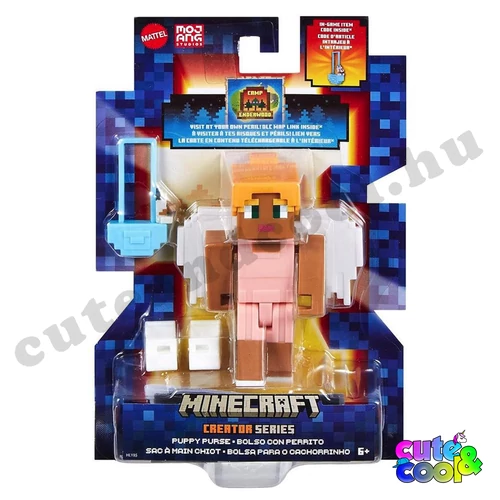 Minecraft műanyag játékfigura