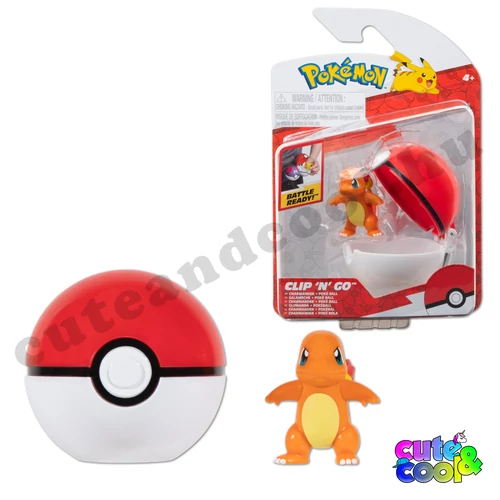 pokémon clip n go harci figura pokélabdéval