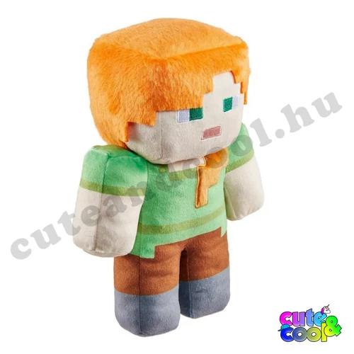 minecraft alex plüss figura ajándék