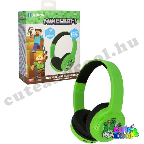 minecraft vezeték nélküli fejhallgató