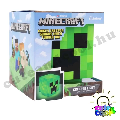 Minecraft Creeper head light