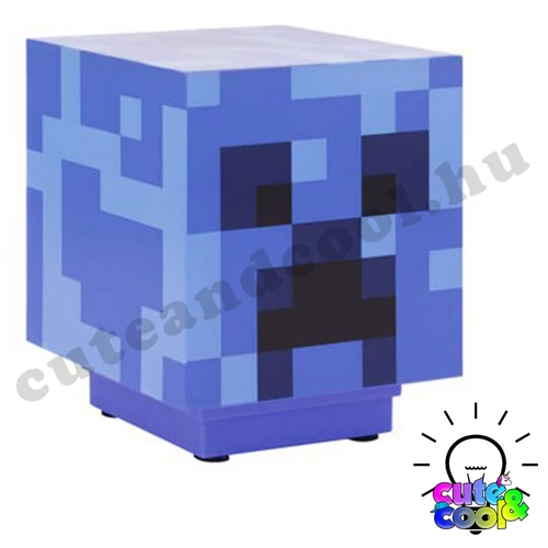 Minecraft Charged Creeper head light
