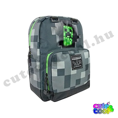 Minecraft fiús iskolatáska