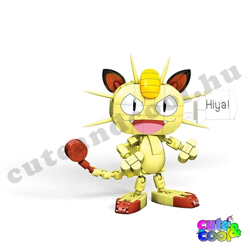 Pokémon Mega Construx Meowth figura
