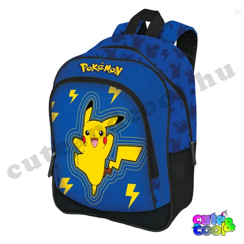 Pokemon Pikachu Blue school bag