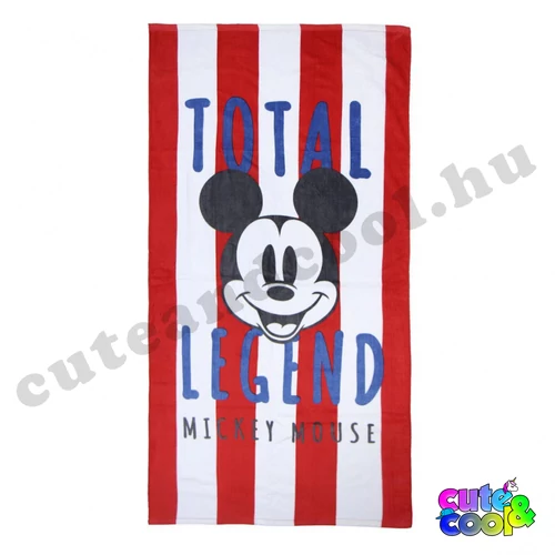 Mickey Mouse striped towel