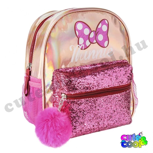 Minnie Mouse holographic gold-pink small bag