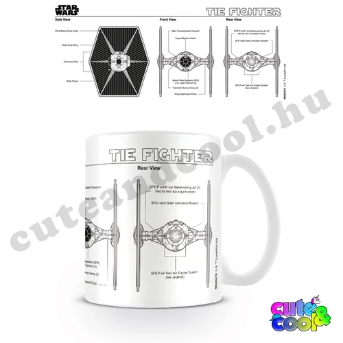 Star Wars Tie Fighter bögre