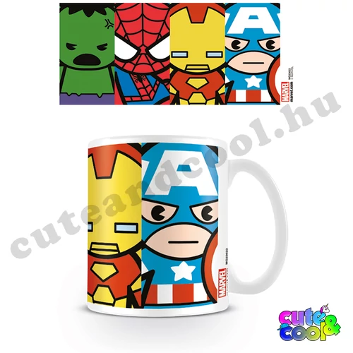 Marvel Kawaii style mug