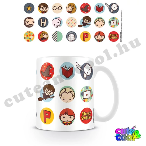 Harry Potter Kawaii rajzos bögre