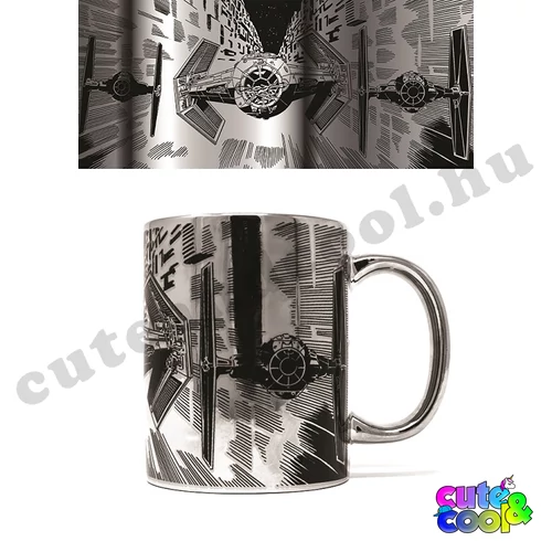 Star Wars Tie Fighter Attack króm hatású bögre