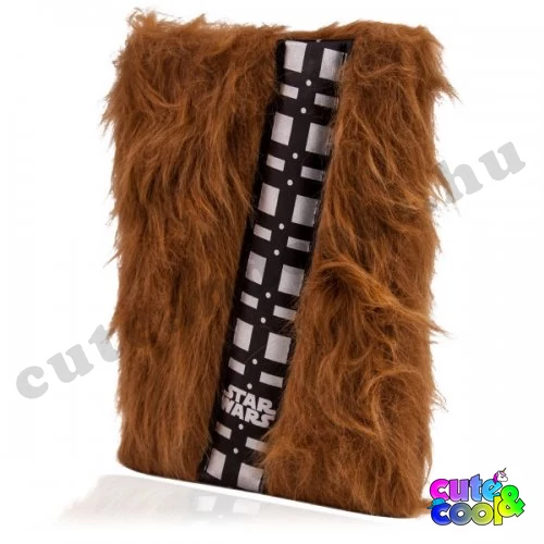Star Wars Chewbacca szőrmés notesz 