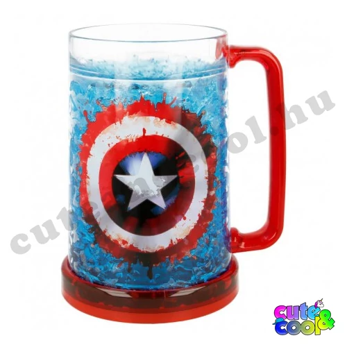 Marvel Captain America cooling jelly Jar