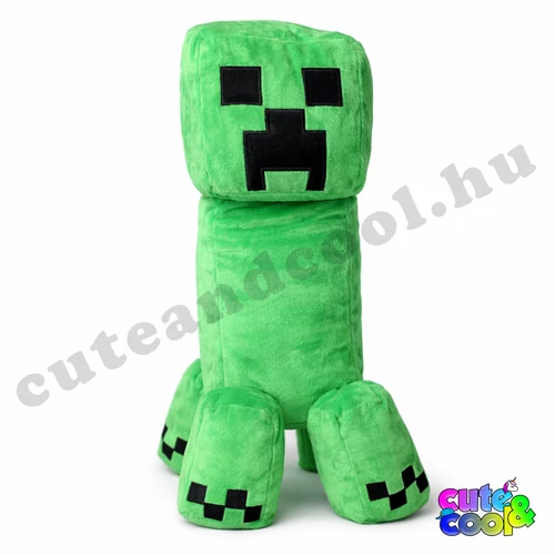 minecraft nagyméretű creeper plüssfigura