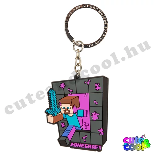 Minecraft Nether Portal keychain