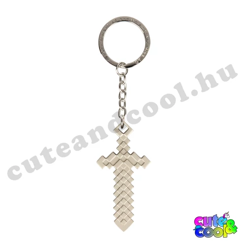 Minecraft Sword metal keychain