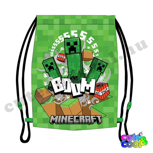 minecraft mintás tornazsák