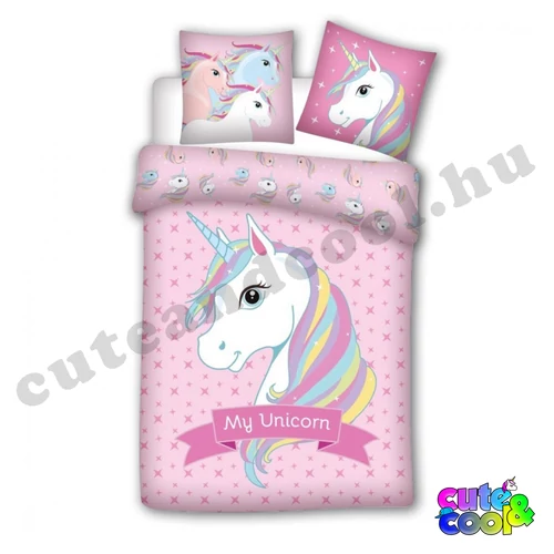 cuki unikornis ágyneműhuzat