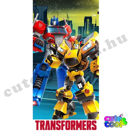 transformers gyermek törölköző