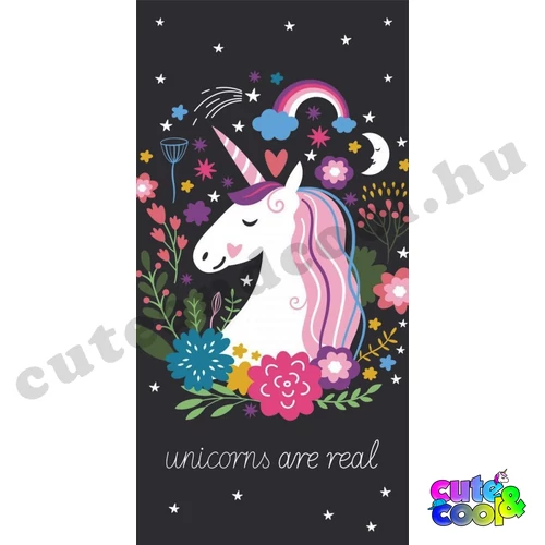 unikornisos törölköző