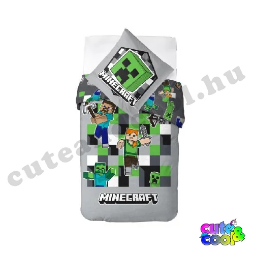 minecraft mintás gyerek ágyneműhuzat